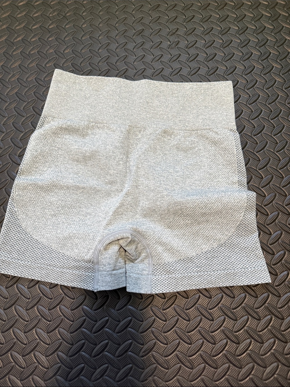 Gymshark Light Gray Seamless Athletic Shorts